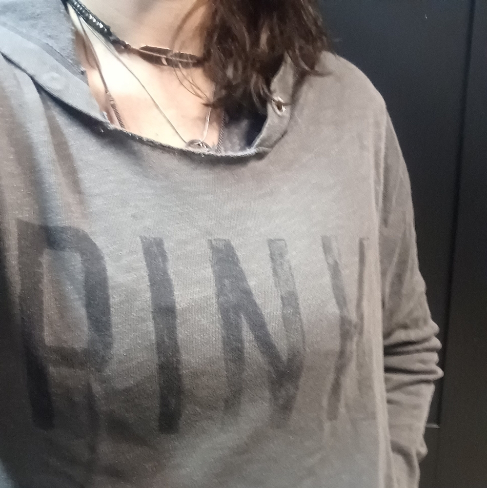 Pink hoodie